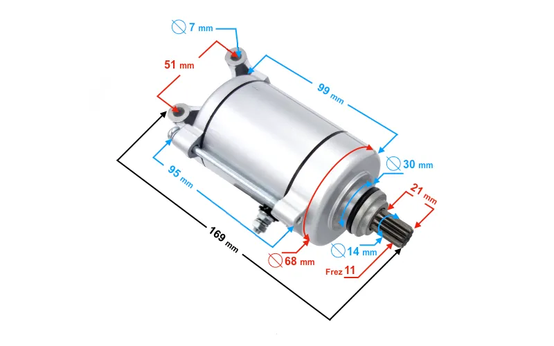 rozrusznik-atv-bashan-11-zebow-stan-nowy