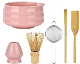 zestaw-do-matchy-6-elementow-ceramika-bambus-chasen-chashaku-szpatulka