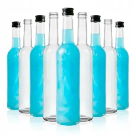 10x-butelki-na-nalewki-oliwe-futura-350-ml-z-zakretkami-z-grubego-szkla