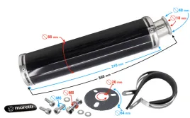 nowy-tlumik-tunningowy-uniwersalny-aluminium03-kolor-czarny-wydech