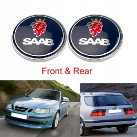 saab-znaczek-logo-emblemat-na-przod-tyl-68mm-komplet
