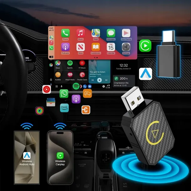 bezprzewodowy-adapter-android-auto-carplay-2-w-1-plug-and-play-mini-komunikacja-brak