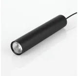 lampa-sufitowa-wiszaca-led-tuba-czarna-ledlux-nowoczesna-gu10-modern-stan-opakowania-oryginalne