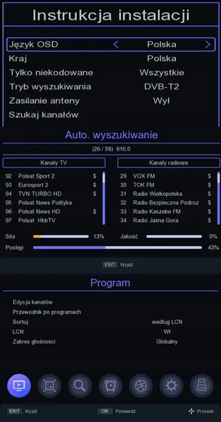 dekoder-tuner-tv-dvb-t2-hevc-h-265-full-hd-mini-stick-pilot-baterie-funkcje-nagrywanie-pvr-odtwarzanie-multimediow-z-nosnika-usb-przewodnik-epg-timeshift