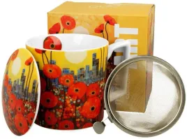 kubek-porcelanowy-z-zaparzaczem-modern-poppies-450-ml