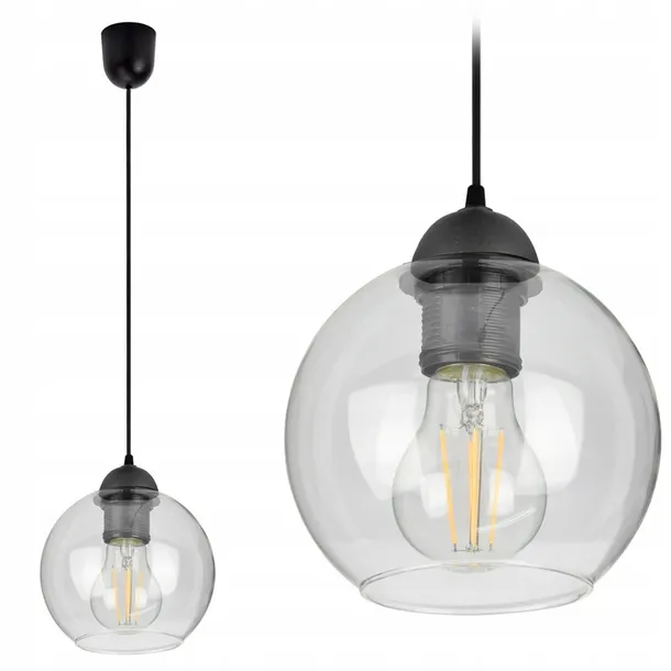 szklana-lampa-wiszaca-sufitowa-zyrandol-kula-led-stan-nowy-rodzaj-gwintu-e27