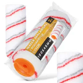 2x-walek-malarski-18-cm-malowania-scian-mebli-farb-lakieru-wklad-zapas