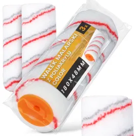 3x-walek-malarski-18-cm-malowania-scian-mebli-farb-lakieru-wklad-zapas