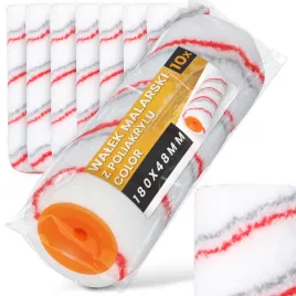 10x-walek-malarski-18-cm-malowania-scian-farby-lakierow-wklad-zapas