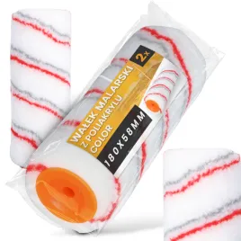 2x-walek-malarski-18-cm-malowania-scian-farby-lakierow-wklad-zapas