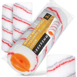 3x-walek-malarski-18-cm-malowania-scian-farby-lakierow-wklad-zapas