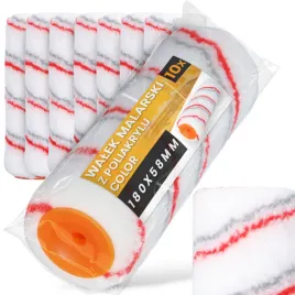 10x-walek-malarski-18-cm-malowania-scian-farby-lakierow-wklad-zapas