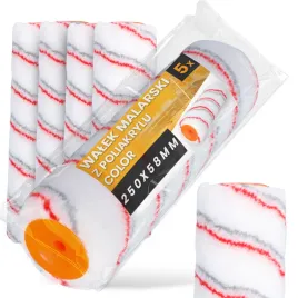 5x-walek-malarski-25-cm-malowania-scian-farby-lakierow-wklad-zapas