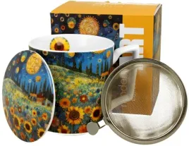 kubek-porcelanowy-z-zaparzaczem-modern-sunflower-field-450-ml