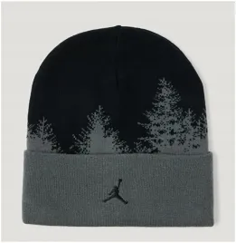 czapka-zimowa-jordan-szara-z-logo