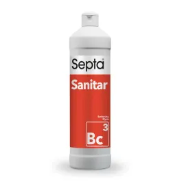 Zdjęcie produktu SEPTA SANITAR BC3 1L PŁYN DO MYCIA I DOCZYSZCZANIA ŁAZIENEK