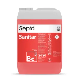 Zdjęcie produktu SEPTA SANITAR BC3 10L PŁYN DO MYCIA I DOCZYSZCZANIA ŁAZIENEK