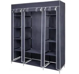 szafa-mondeer-150-x-175-x-45-cm-szaro-niebieska