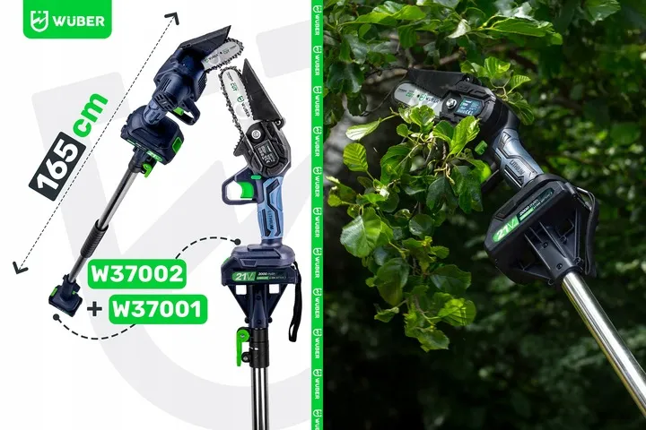 pila-lancuchowa-akumulatorowa-mini-pilarka-galeziowka-2xaku-stan-nowy