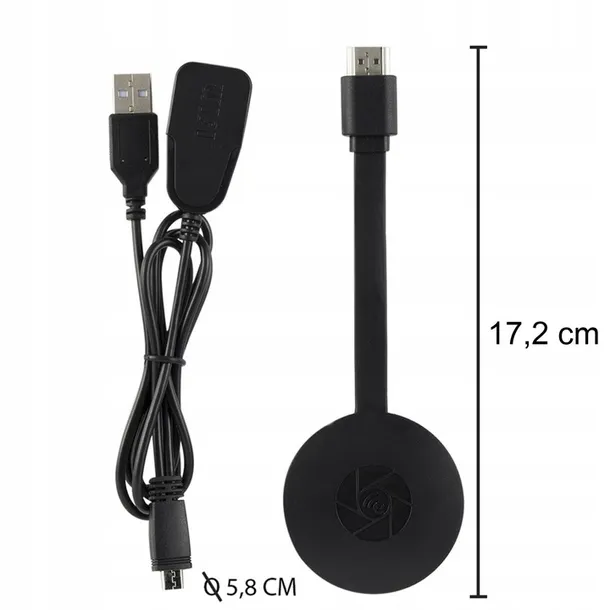 bezprzewodowy-adapter-wifi-hdmi-chromecast-mirrorscreen-2w1-stan-nowy-stan-opakowania-oryginalne