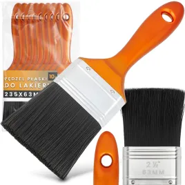 10x-pedzel-plaski-63-mm-lakierniczy-malarski-lakieru-farb-precyzyjny