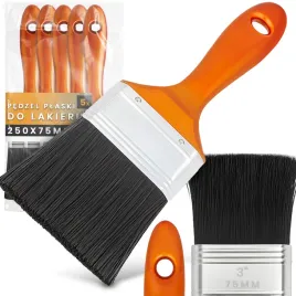 5x-pedzel-plaski-75-mm-lakierniczy-malarski-lakieru-farb-precyzyjny
