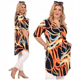 tunika-z-kieszeniami-duze-rozmiary-polski-producent-sukienka