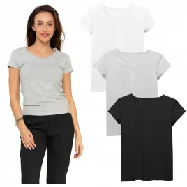 3x-bawelniana-koszulka-damska-t-shirt-serek-v-komplet-zestaw-moraj-r