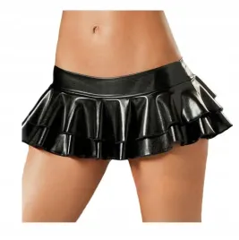 sexy-czarna-plisowana-mini-spodniczka-vinyl-xxl