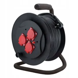elgotech-przedluzacz-bebnowy-3-gniazda-uziemienie-30m-3x25-pzb-111-30g