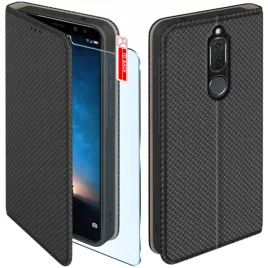 etui-z-klapka-do-huawei-mate-10-lite-zamykane-czarne-futeral-szklo-9h