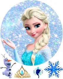 oplatek-na-tort-gruby-premium-elsa-frozen-kraina-lodu-napis-gratis