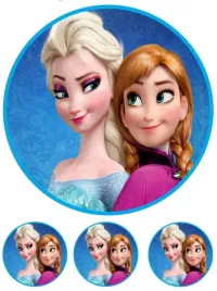 wydruk-cukrowy-na-tort-elsa-kraina-lodu-frozen-napis-gratis