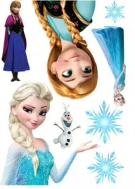wydruk-cukrowy-na-tort-elsa-kraina-lodu-frozen-napis-gratis
