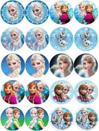 wydruk-cukrowy-na-babeczki-elsa-kraina-lodu-frozen