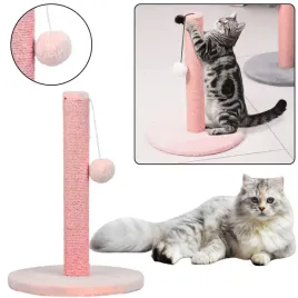 drapak-dla-kota-slupek-do-drapania-wieza-rozowy-40-cm-x-30-cm