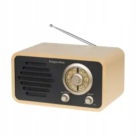 radio-sieciowe-krugerandmatz-am-fm-antena-teleskopowa-retro