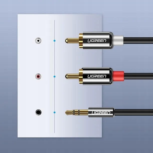 ugreen-kabel-przewod-audio-35mm-mini-jack-2rca-2m-marka-ugreen-stan-nowy