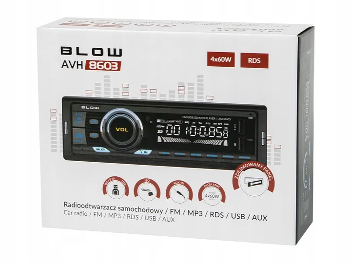 radio-samochodowe-bluetooth-1-din-rds-usb-aux-sd-pilot-odlaczany-panel-stan-nowy