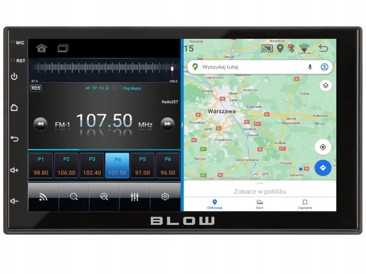 radio-samochodowe-android-12-bluetooth-carplay-android-auto-mirror-stan-opakowania-oryginalne
