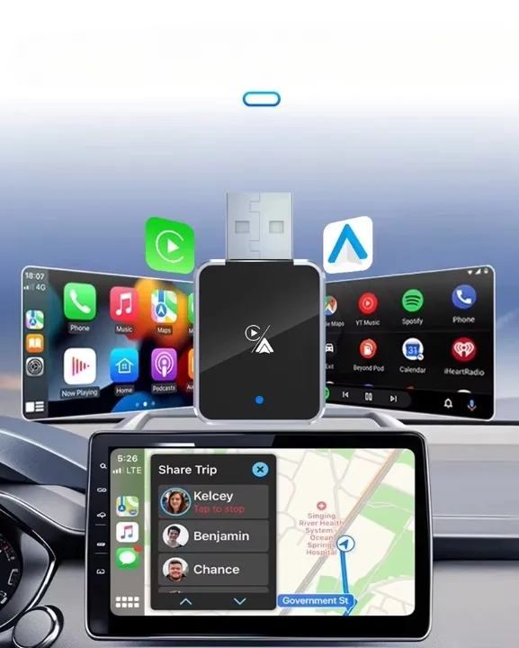 bezprzewodowy-adapter-android-auto-carplay-2w1-iphone-usb-usb-c-stan-nowy