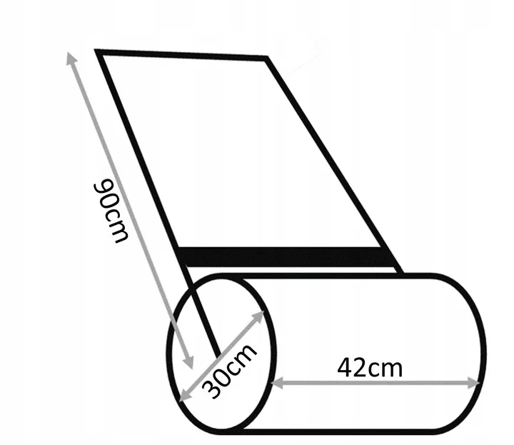 walec-ogrodowy-gardenline-czarny
