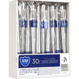 swiece-stolowe-bispol-aura-s30-1-271-245-23-srebrny-metalik-7h-30szt