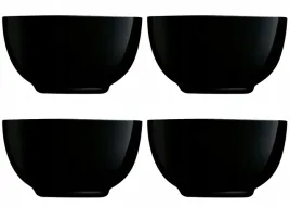 4x-salaterka-miska-diwali-na-jedzenie-platki-zupe-750-ml-luminarc-czarna