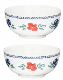 salaterka-miska-2x-14-cm-folklor-na-sniadanie-zupe-platki-jedzenie-desery