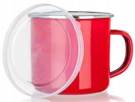 kubek-emaliowany-czerwony-500ml-z-pokrywka