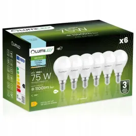 6x-zarowka-led-e14-kulka-10w-100w-1100lm-6500k-zimna-lumiled-nie