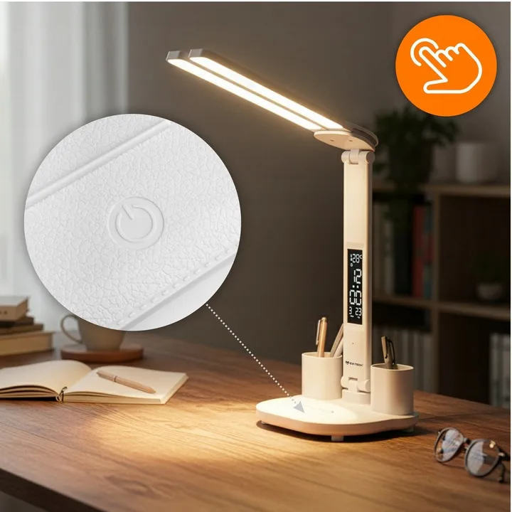 lampka-na-biurko-led-podwojna-biurkowa-zegar-organizer-temperatura-stan-nowy