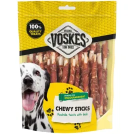 przysmak-dla-psa-40-szt-voskes-rawhide-sticks-with-duck-40pcs
