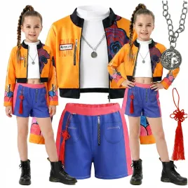 stroj-rumi-demon-hunters-kpop-lowczynie-demonow-kostium-naszyjnik-110-120